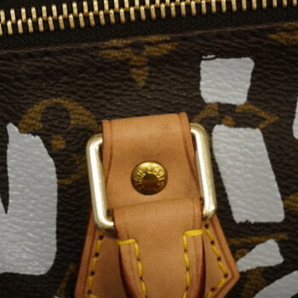 Louis Vuitton Monogram Graffiti Speedy Handbag - Picture 7 of 11